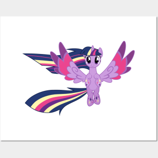 Rainbow Power Twilight Sparkle Posters and Art